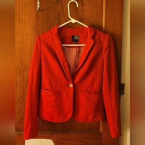 The Limited Bold Red Blazer